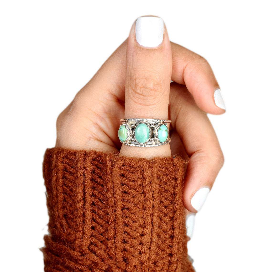 Wholesale Turquoise Vintage Bohemian Ring