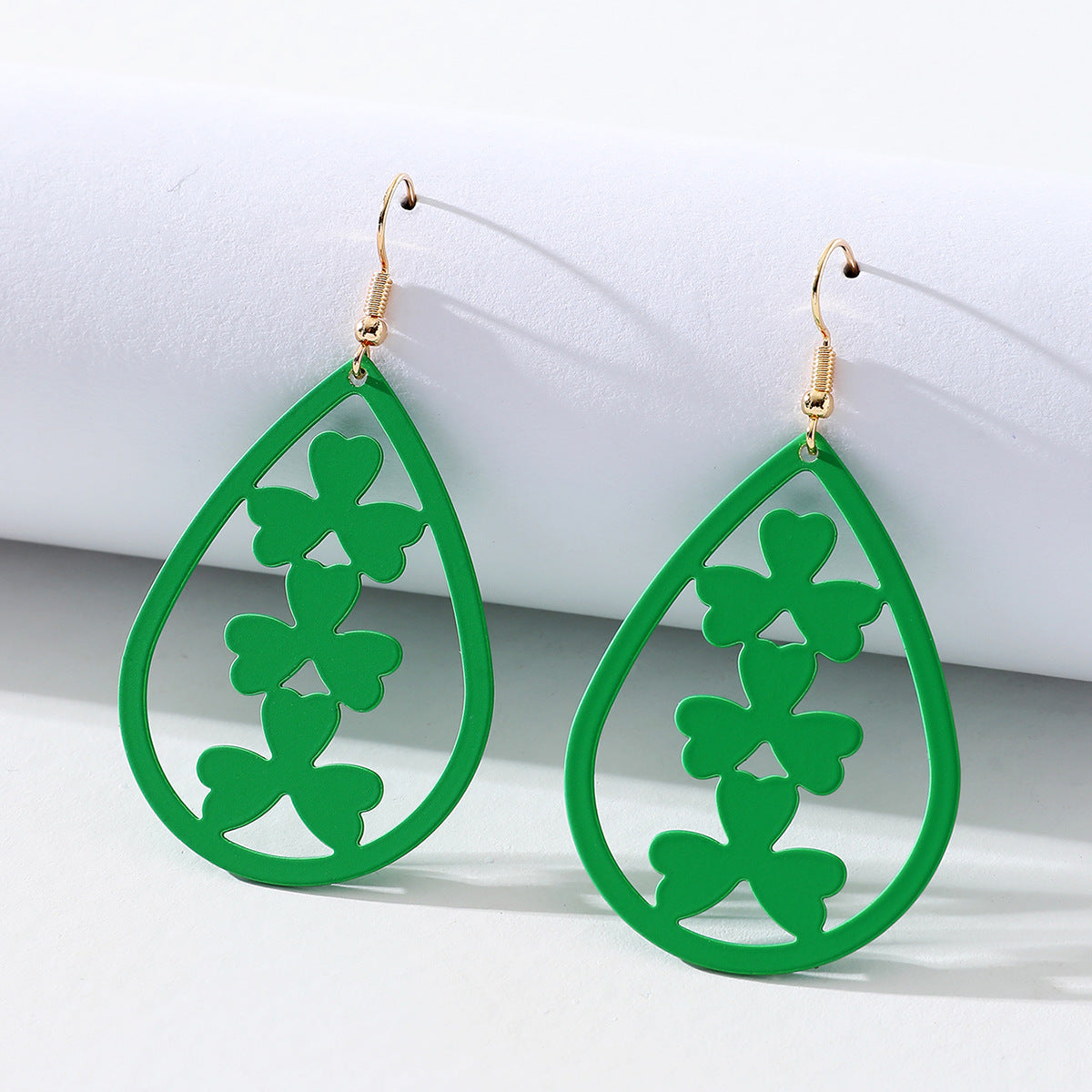 Wholesale St. Patrick's Day Green Earrings