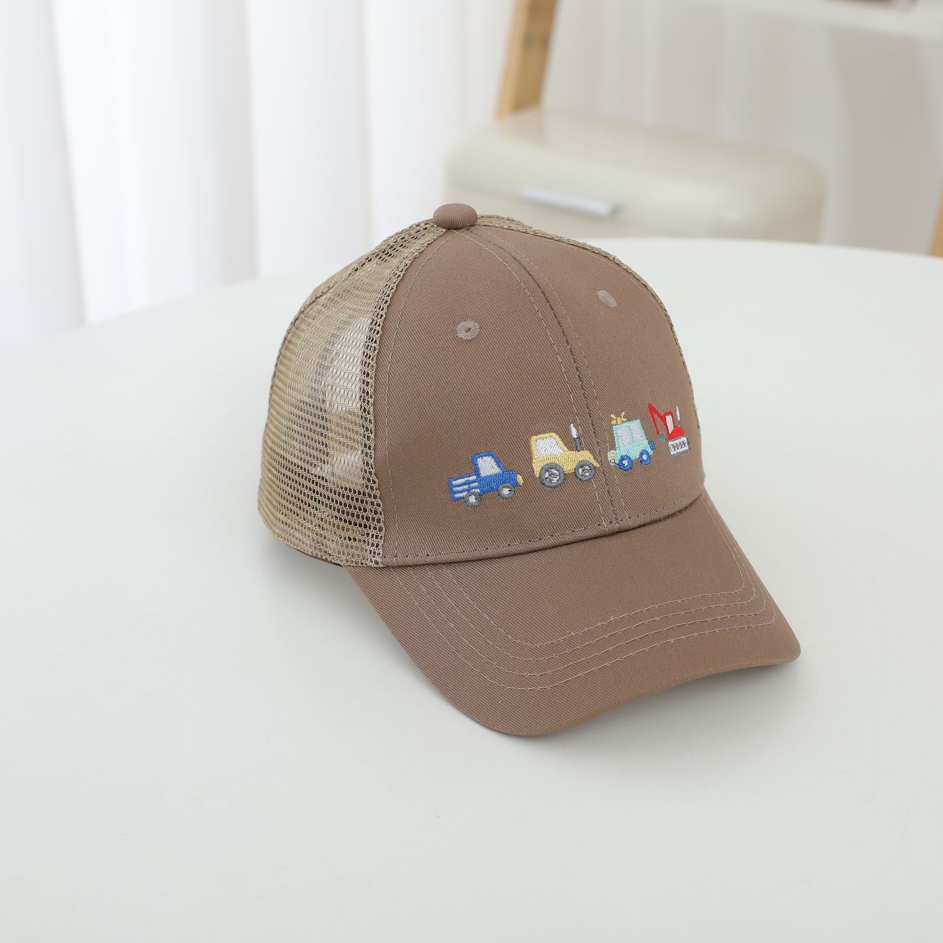 Wholesale Cartoon Children's Hats Brushed Cloth Baseball Cap Sun Hat Kids Hat ACC-KH-WoBang001