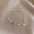 Wholesale  Alloy Zircon Pearl Bracelet