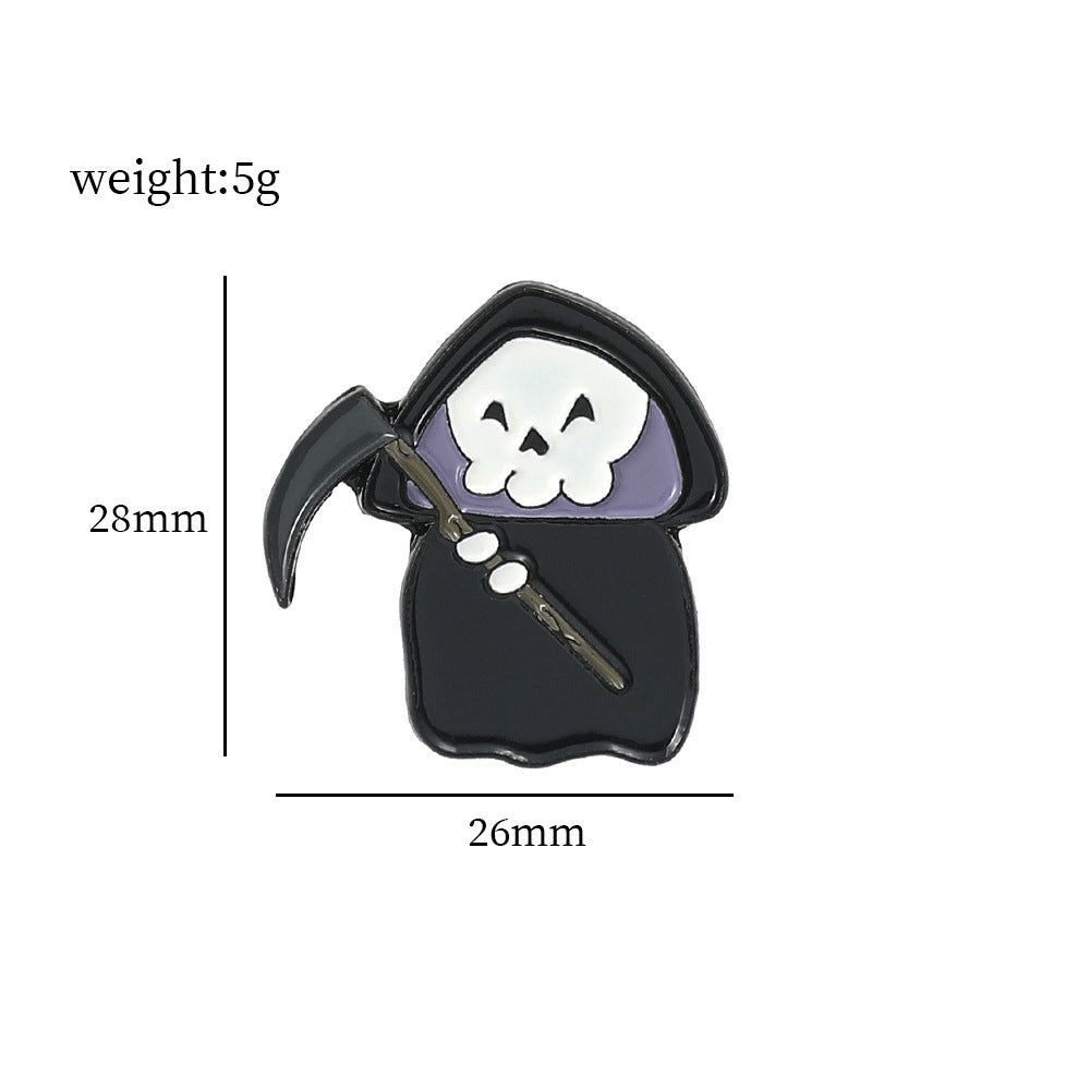 Wholesale  5pcs Scream Series  Metal Brooch