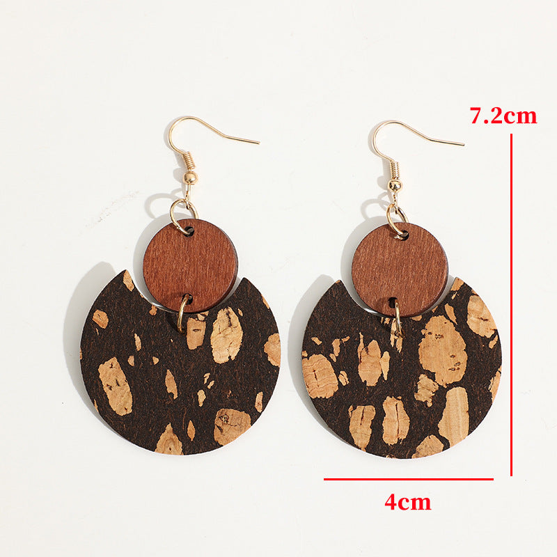 Wholesale Vintage Natural Soft Alloy Earrings