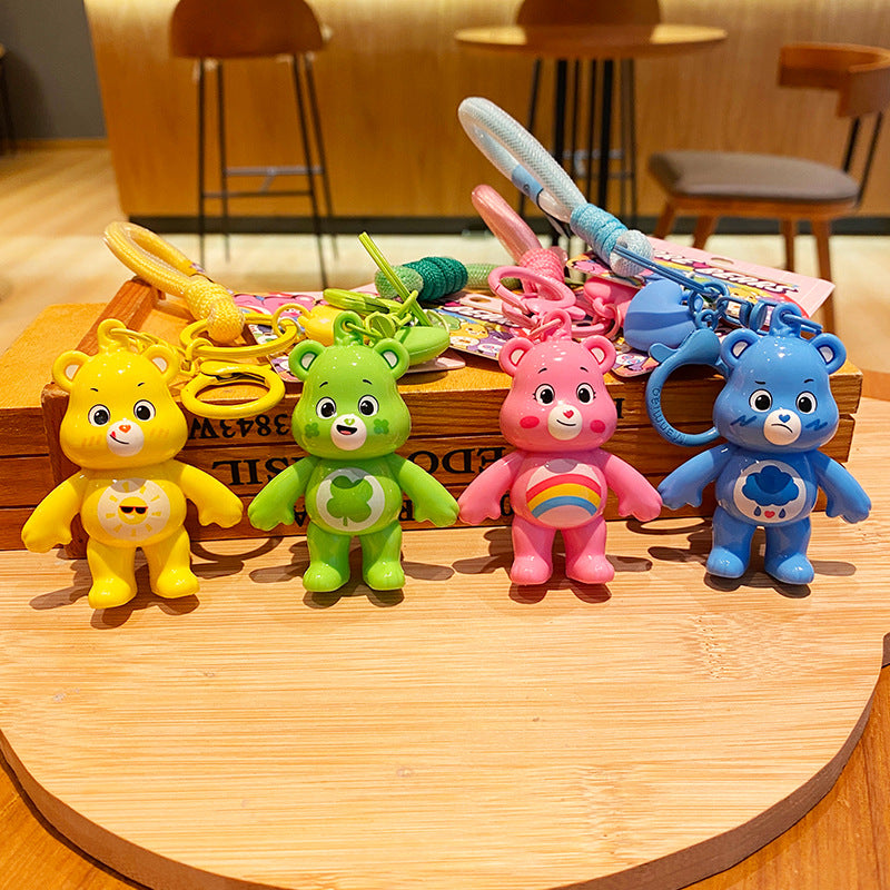 Cartoon Love Bear Series Keychains ACC-KC-HongLei001