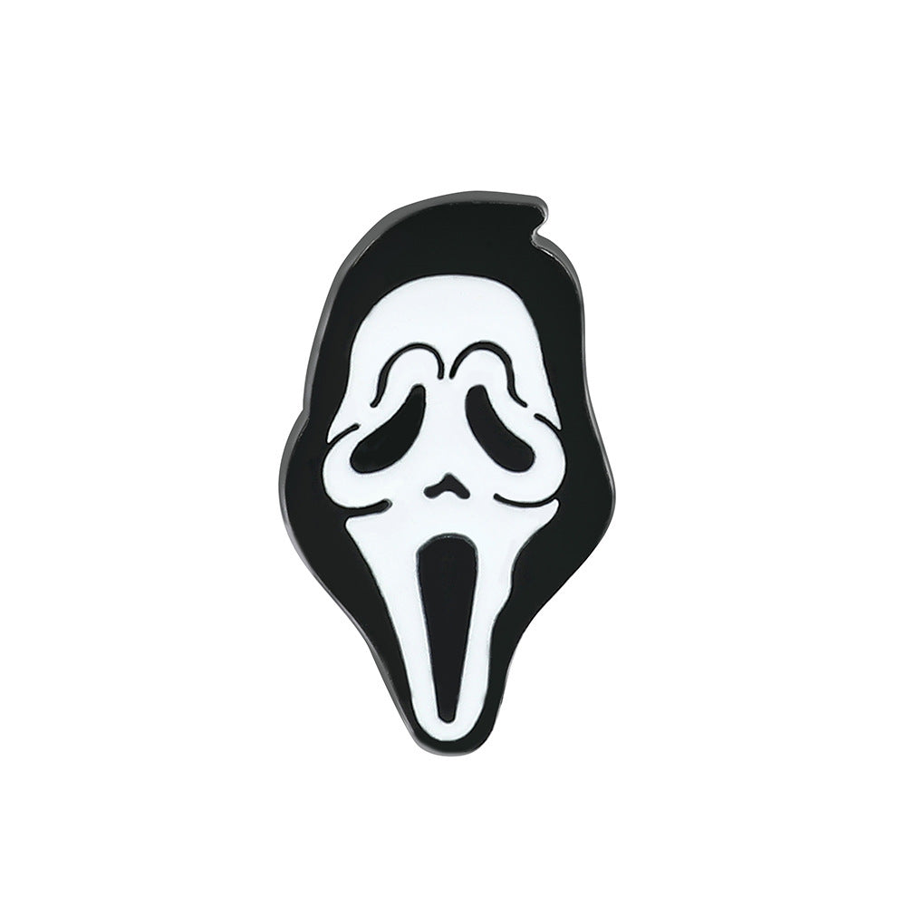 Wholesale  5pcs Scream Series  Metal Brooch