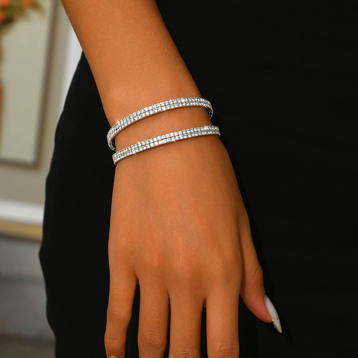 Wholesale double-row bracelet jewelry fashion bridal bracelet