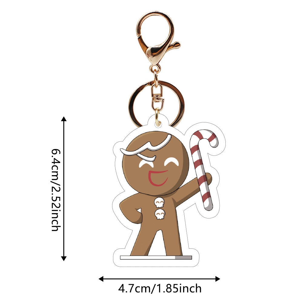 Wholesale  Cookie Acrylic Keychain  ACCVIP