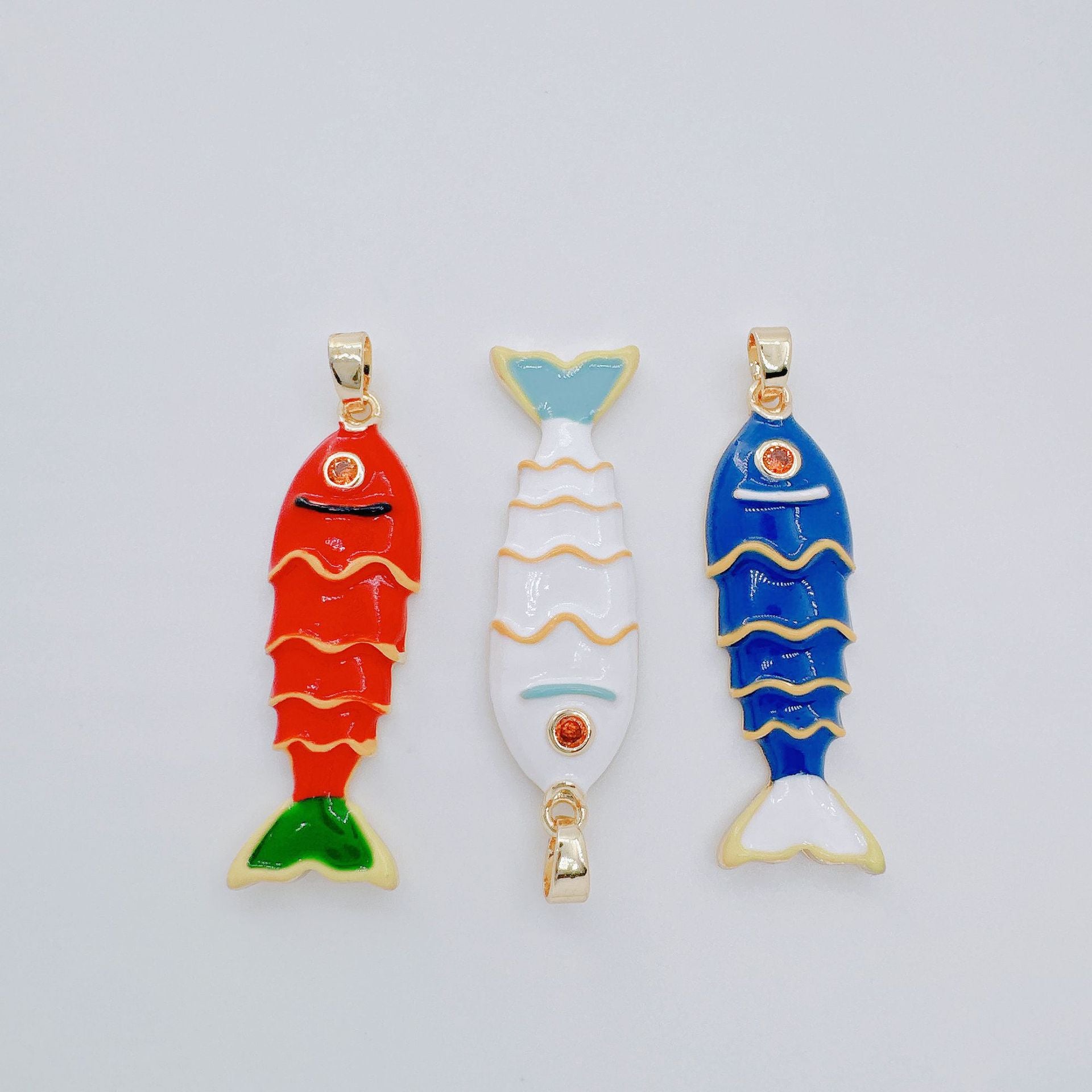 Wholesale Ocean Themed Copper Electroplated Necklace Pendant for Women Boutique
