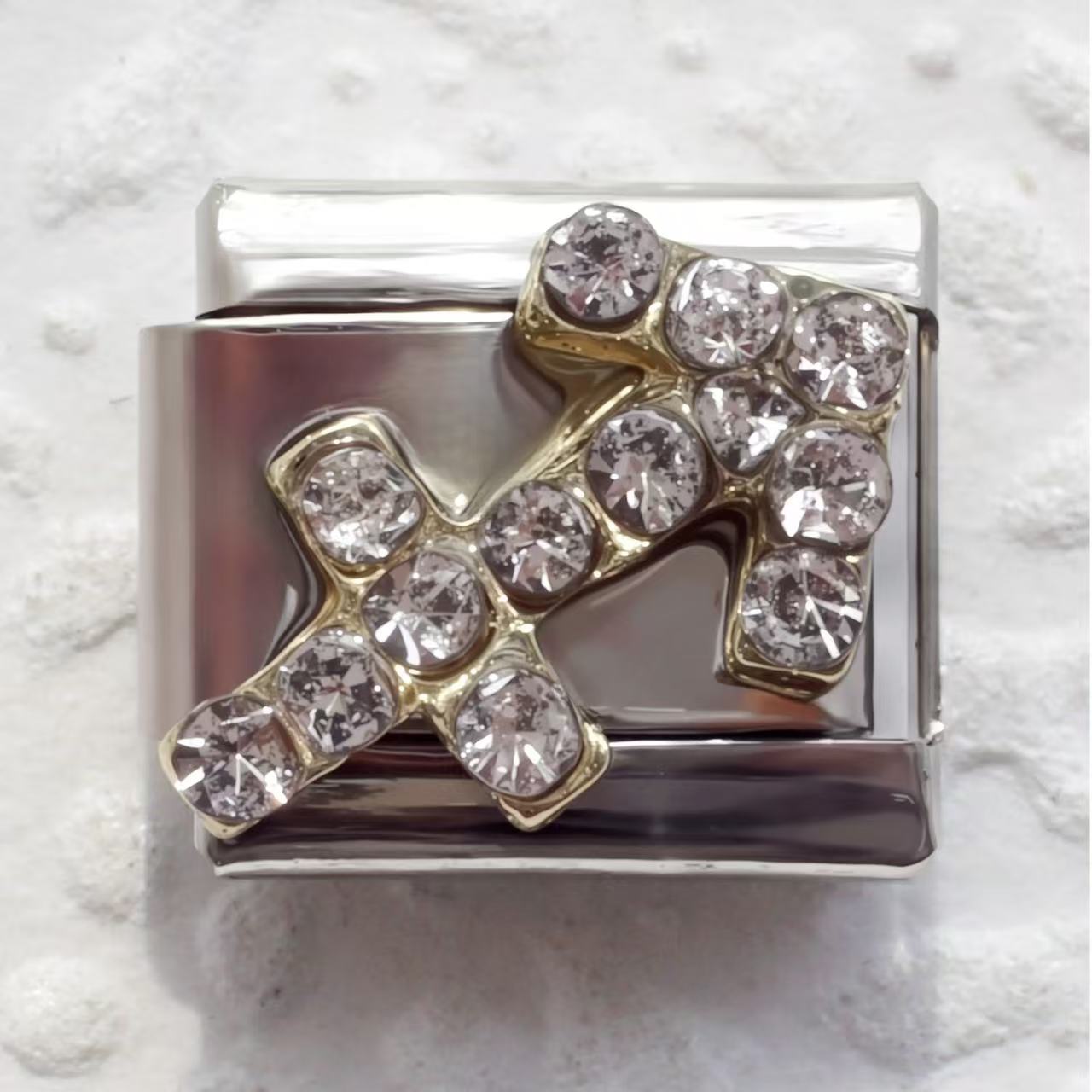 Wholesale 5pcs  Italian Charm Bracelet 9mm DIY 12 contions   Creative Stainless Steel Composable Bracelet