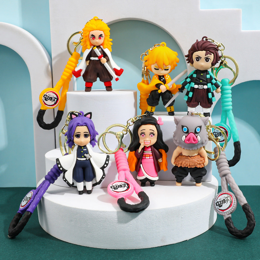 Wholesale KPOP anime cartoon pendant Keychains ACCVIP