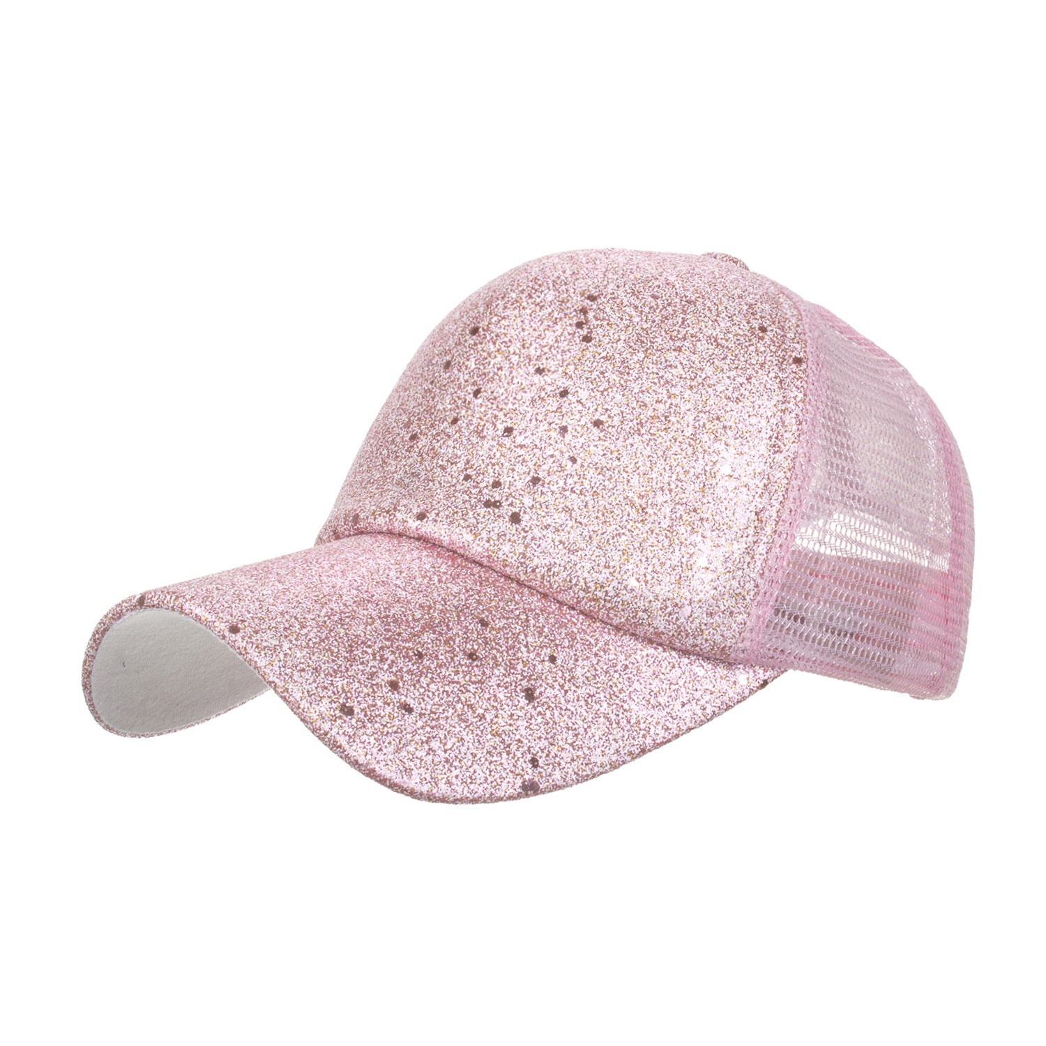 Wholesale New Shiny Pink Baseball Cap Hat ACC-HT-ZhongMei005