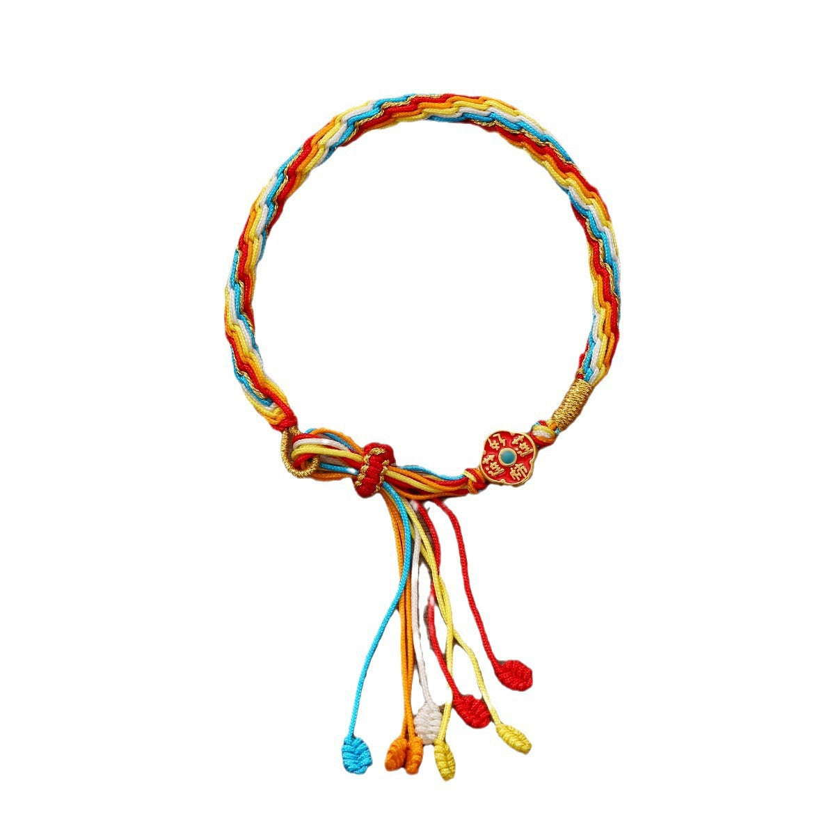 Wholesale reincarnation colorful rope hand-woven bracelet