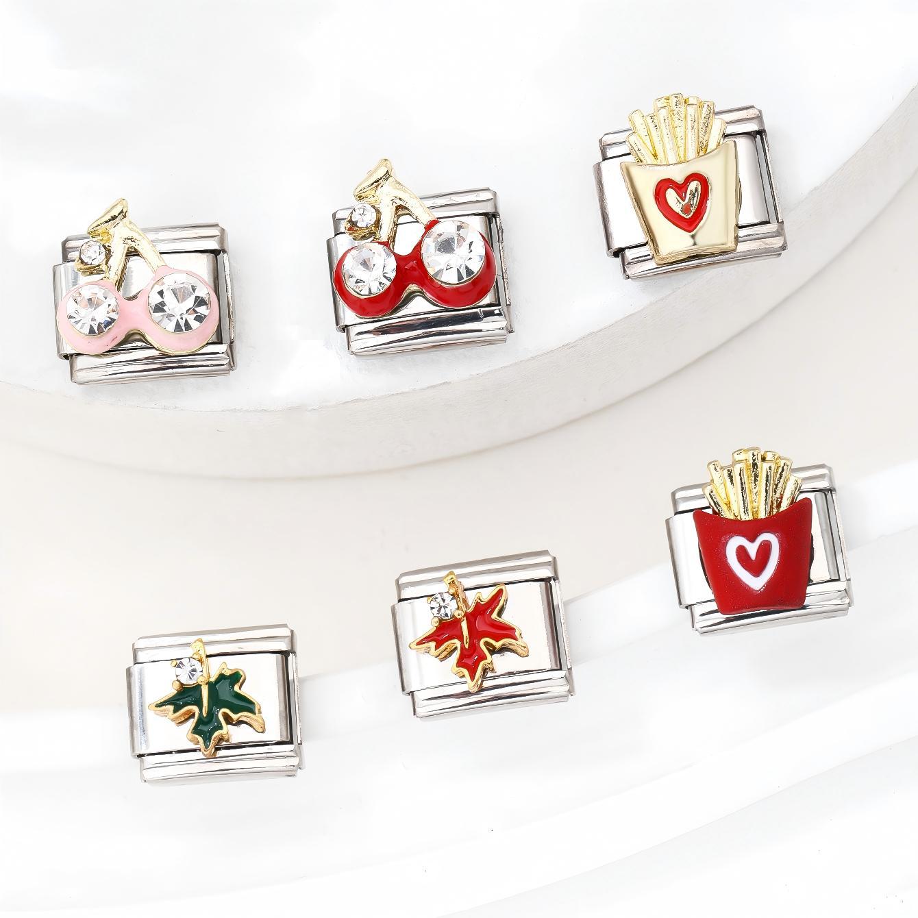 Bracelet de charme italien 10pcs 10 mm