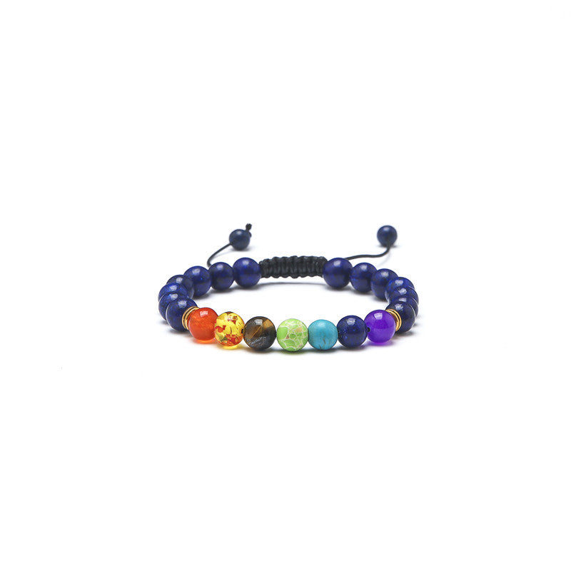 Wholesale European Creative Fashion Handmade Woven Bracelet with Volcanic Stone,  Adjustable Bracelet – Fashion Accessory Gift for Boutique Resale
