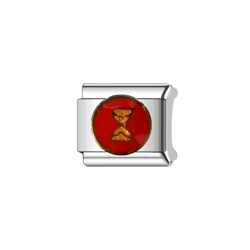 Wholesale Italian Charm Bracelet 9mm DIY Splicing Cute Creative Stainless Steel Composable Bracelet