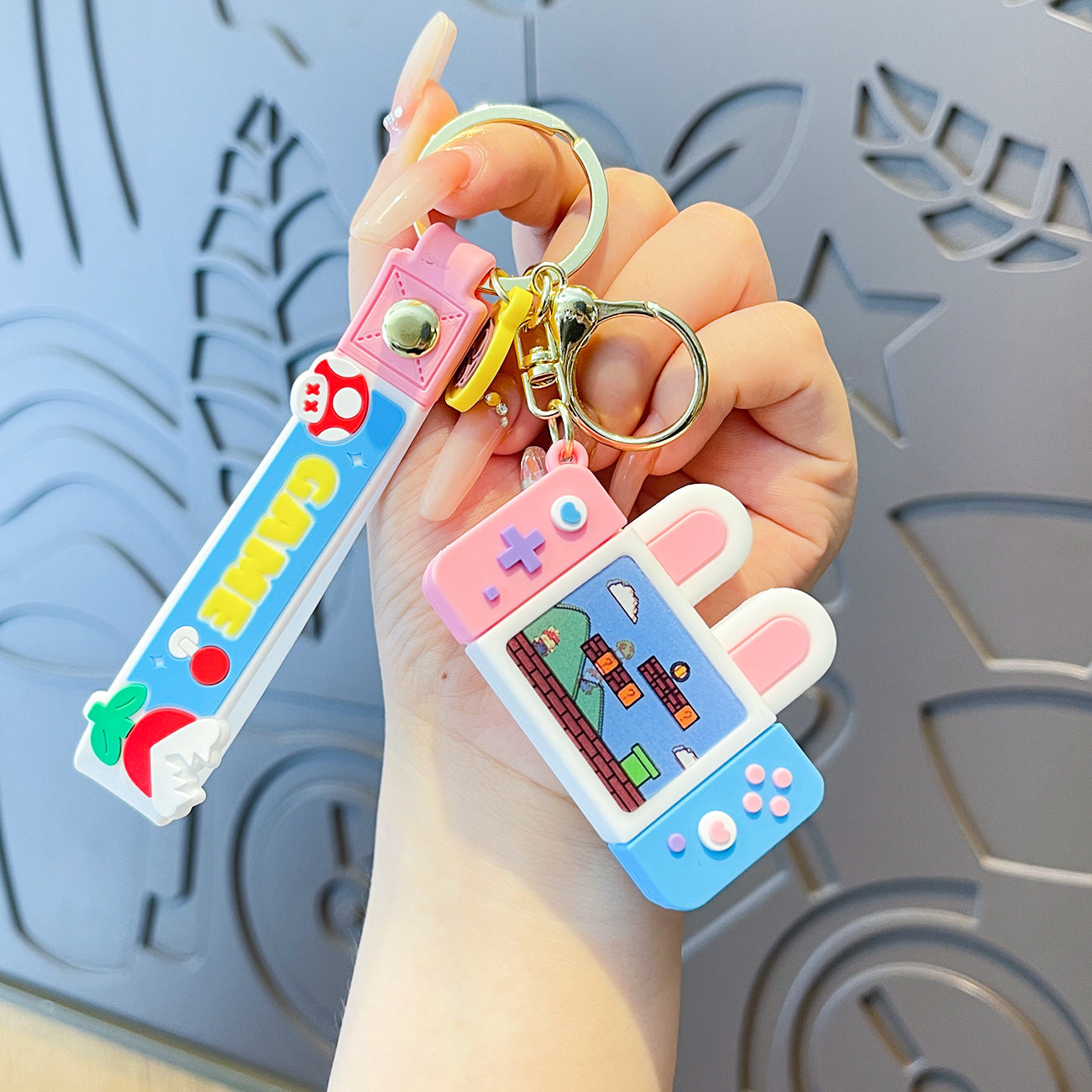 Wholesale Cartoon Cute PVC Soft Keychain ACC-KC-ZhiWu007