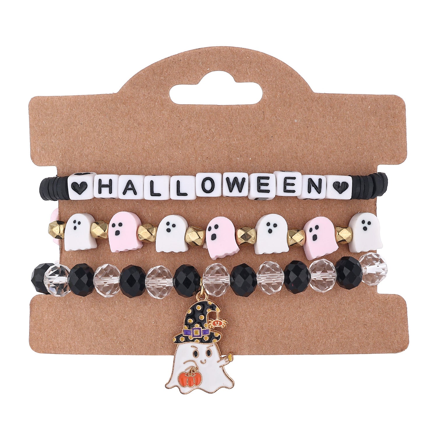 Wholesale European American Style  Soft Clay Bracelet Set,  Handmade Fashion Accessory