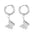 Wholesale Titanium Steel butterfly earrings