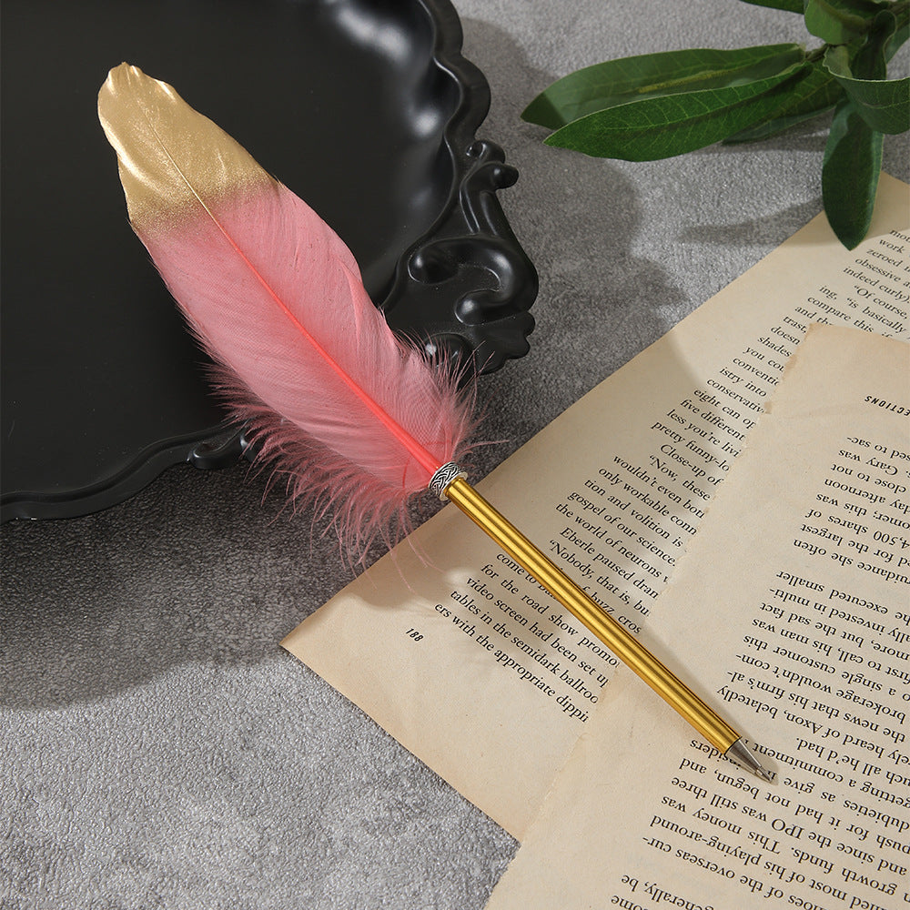 Wholesale Exquisite Feather Ballpoint Pen