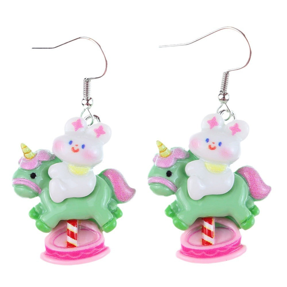 Wholesale  Cute Hot Air Balloon Paradise Earrings