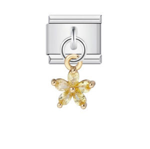 Wholesale Italian Module Bracelet Single Shell Pearl Titanium Steel Strap  Charms