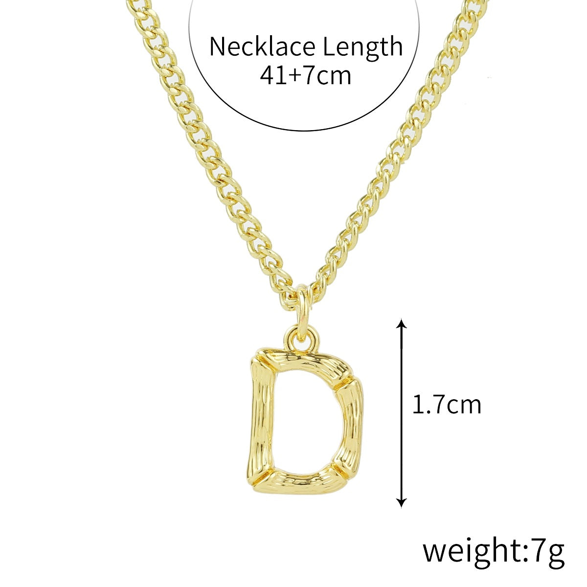 Wholesale  Love Letter Necklace 26 English  Zinc Alloy Necklaces