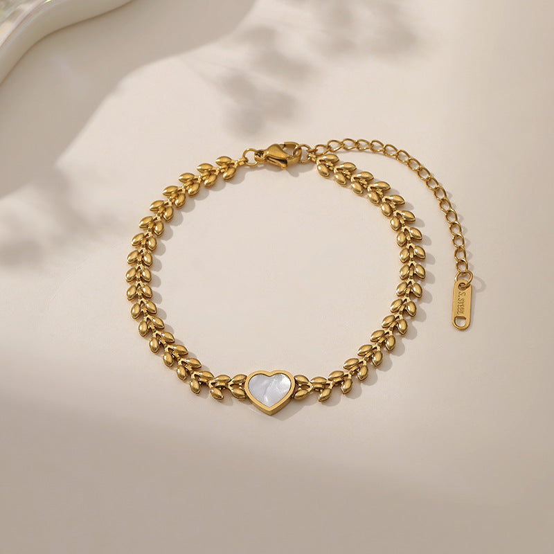 Wholesale Titanium Steel Double Layer Love Bracelet Boutique Resale