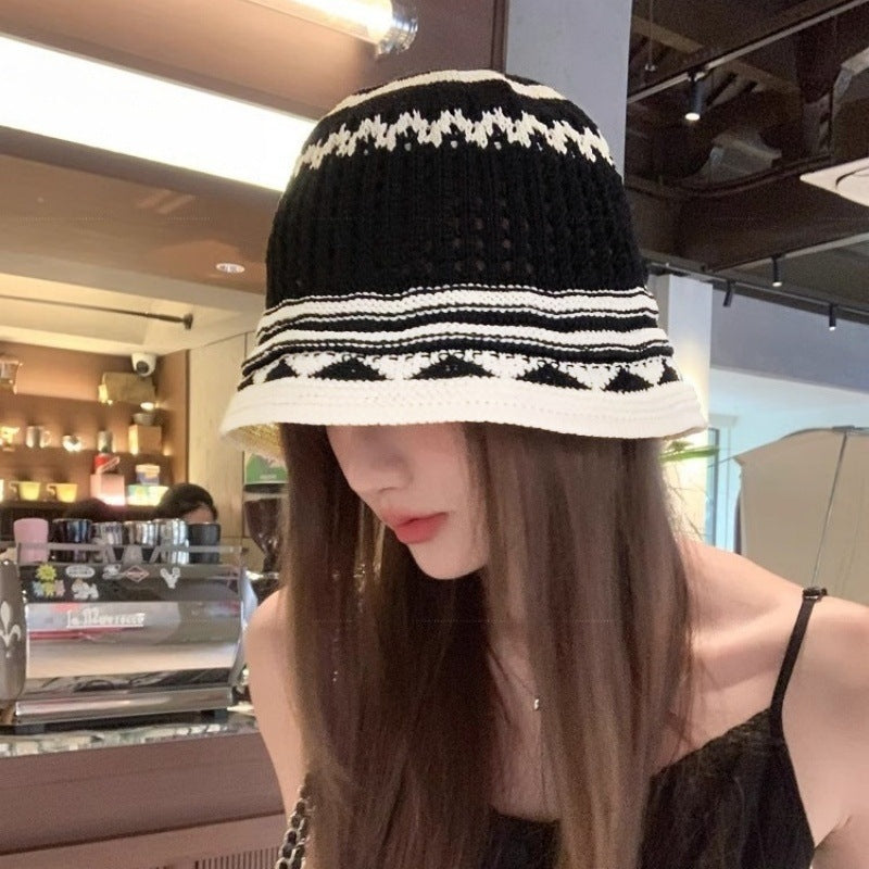 Wholesale  Hollow Breathable Sun Hat Bucket Hat