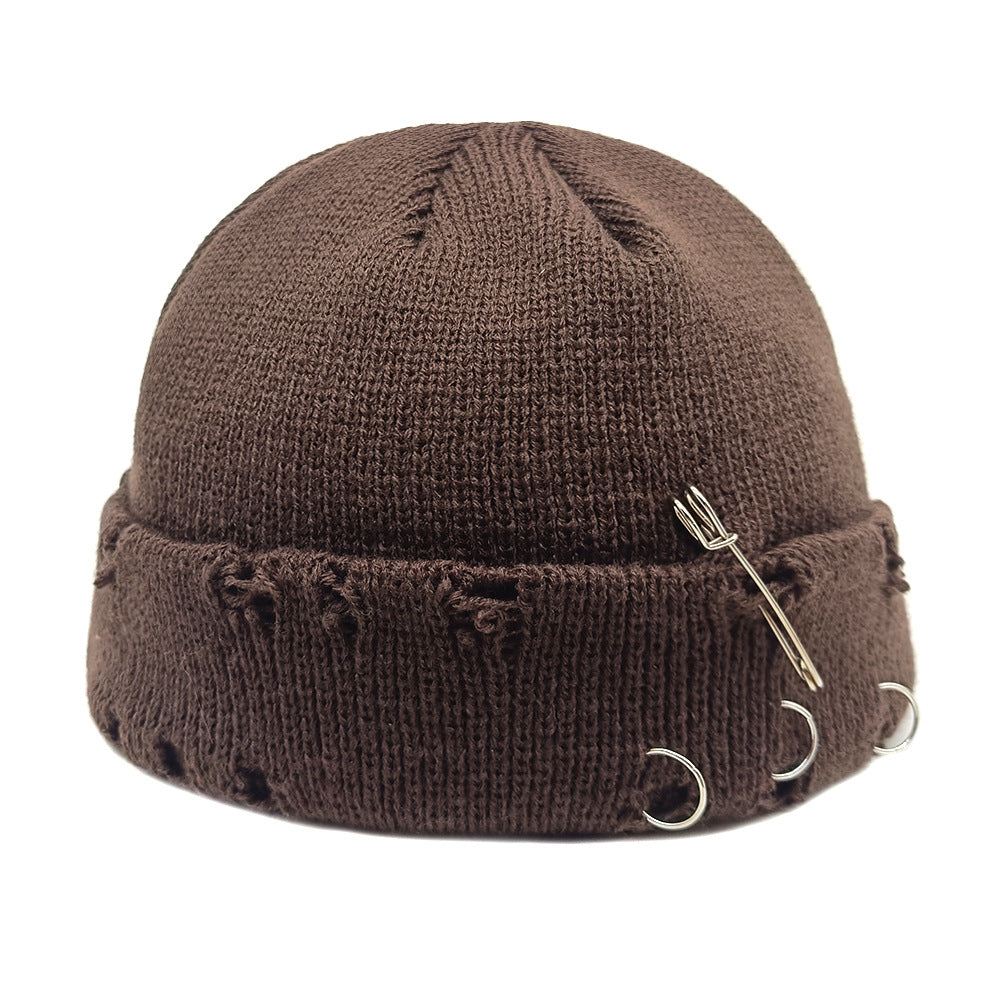 Wholesale Women' s Melon Hat  Fashionable Broken Hat