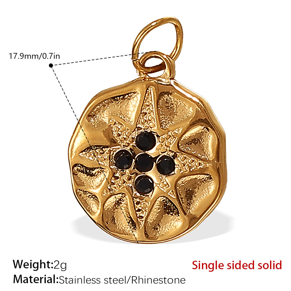 Wholesale Diamond-Encrusted Oil-Dropping Star Pendants Can Be DIY Bracelets and Necklaces