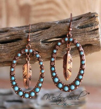 Wholesale Diamond-Cut Alloy Sea Blue Rotating Water Drop Pear-Shaped Earrings Fashion Accessory Party Jewelry Gift