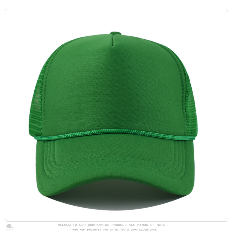 Wholesale Sponge plate printed embroidered rope men' s baseball cap Hat