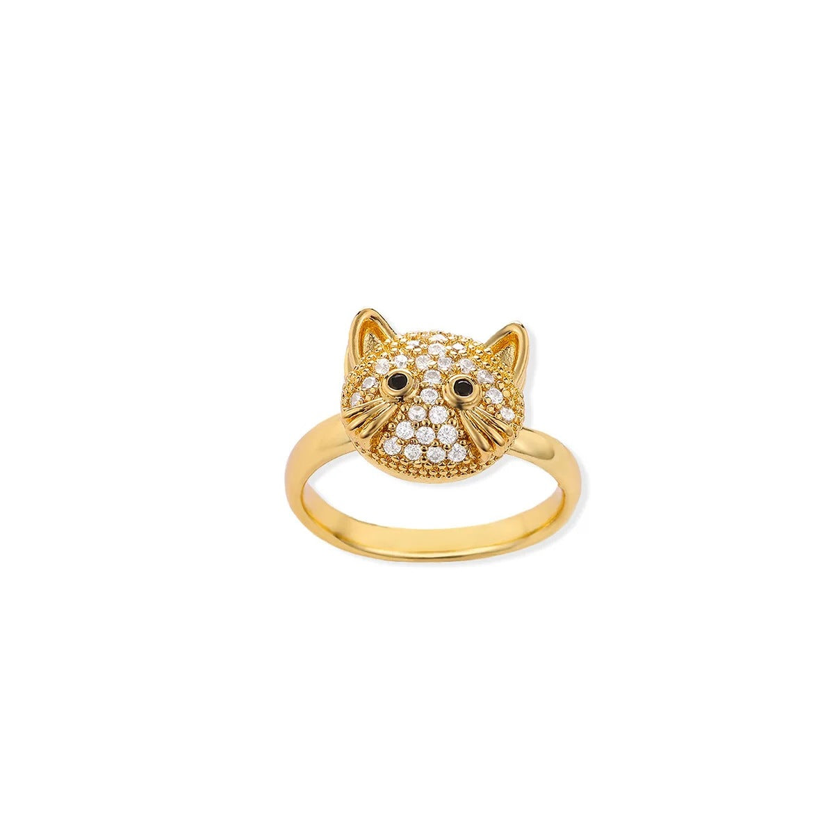 Wholesale Stylish Bird Motif Copper Ring Fashion Accessory for Resale