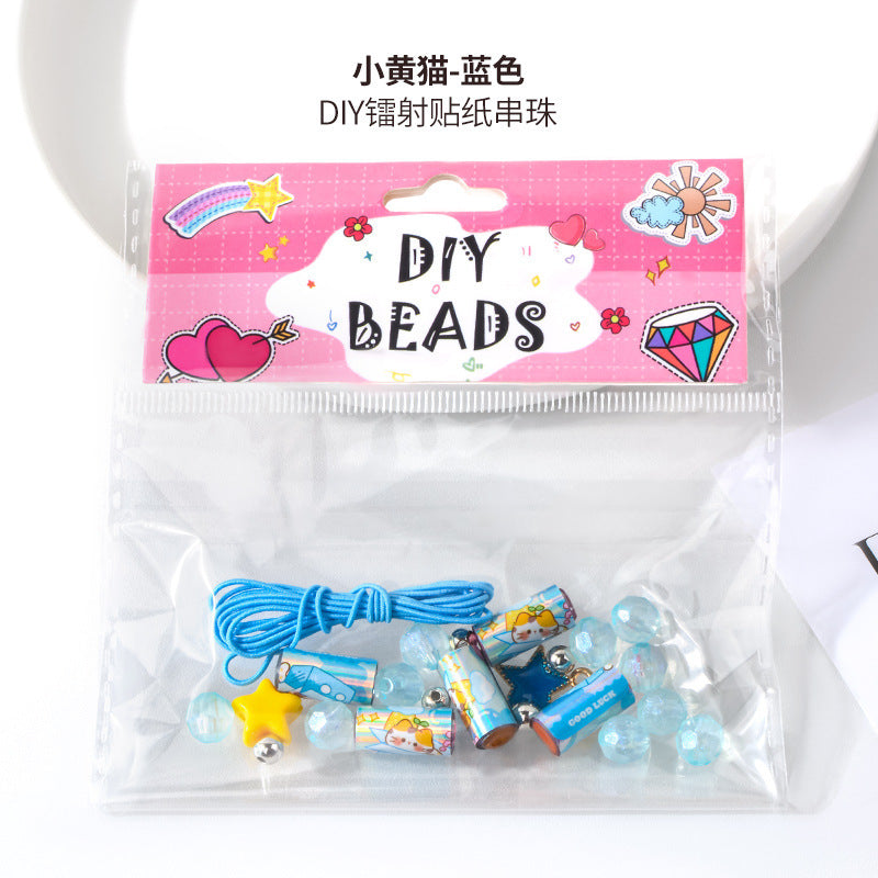 Wholesale 5pcs Stickers  Beads  Stickers Beads Bracelet