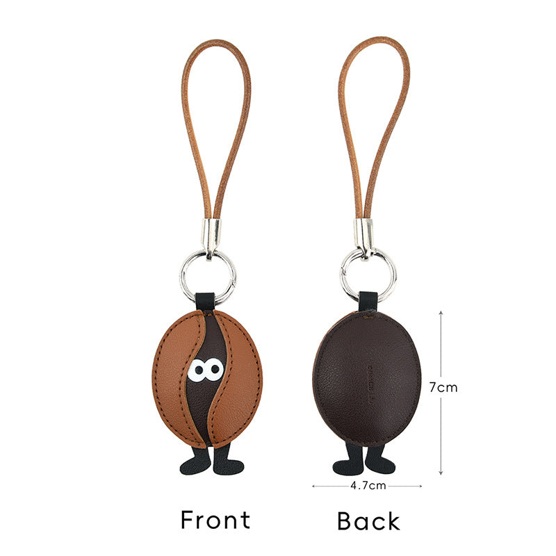 Wholesale Fashion Leather Pistachio Cartoon Funny Keychain Car Key Accessory Bag Decoration Gift