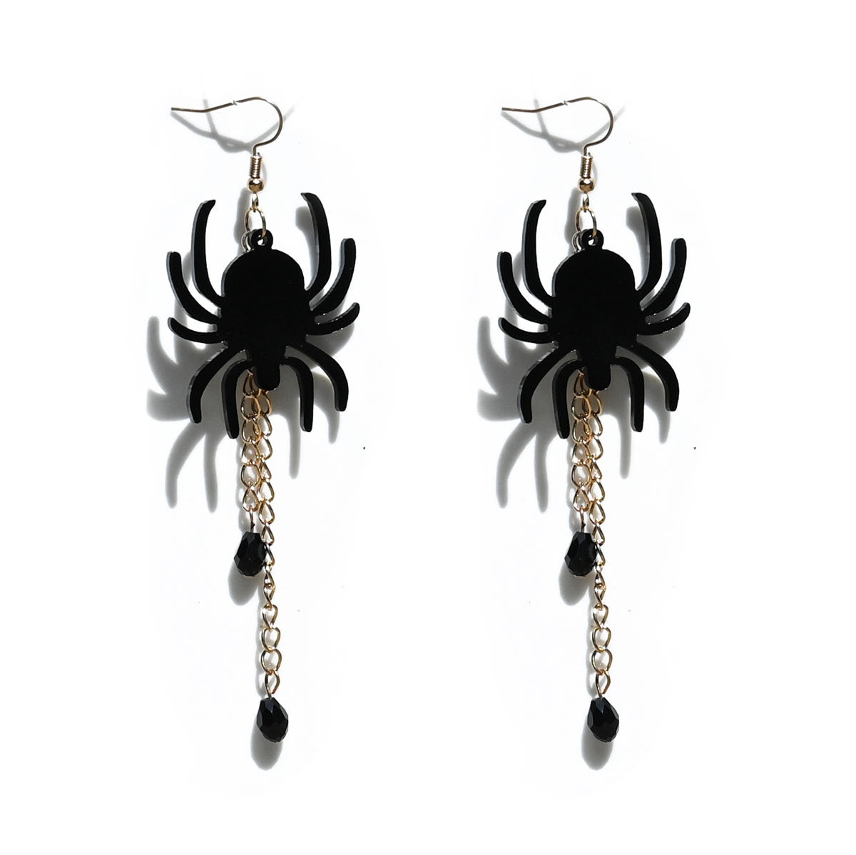 Wholesale Creative Retro Halloween Earrings Spider Pumpkin Witch Acrylic Earrings