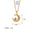 Wholesale Stainless steel Casual Micro Zircon Star Moon Myth Necklace