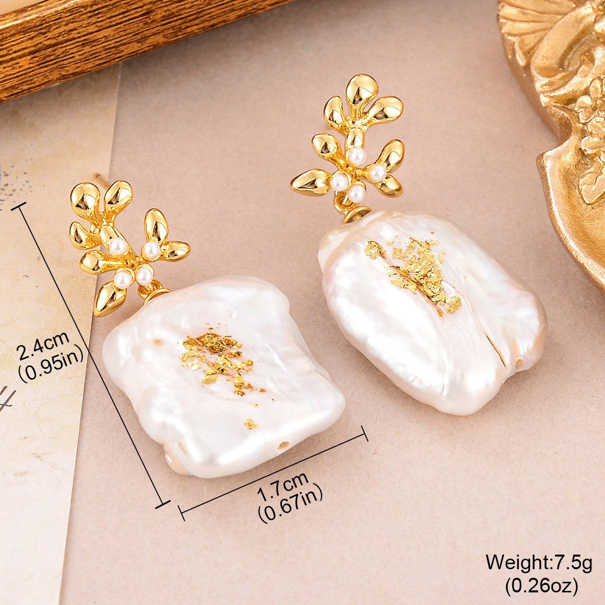 Wholesale  Geometric Heart Shaped Earrings