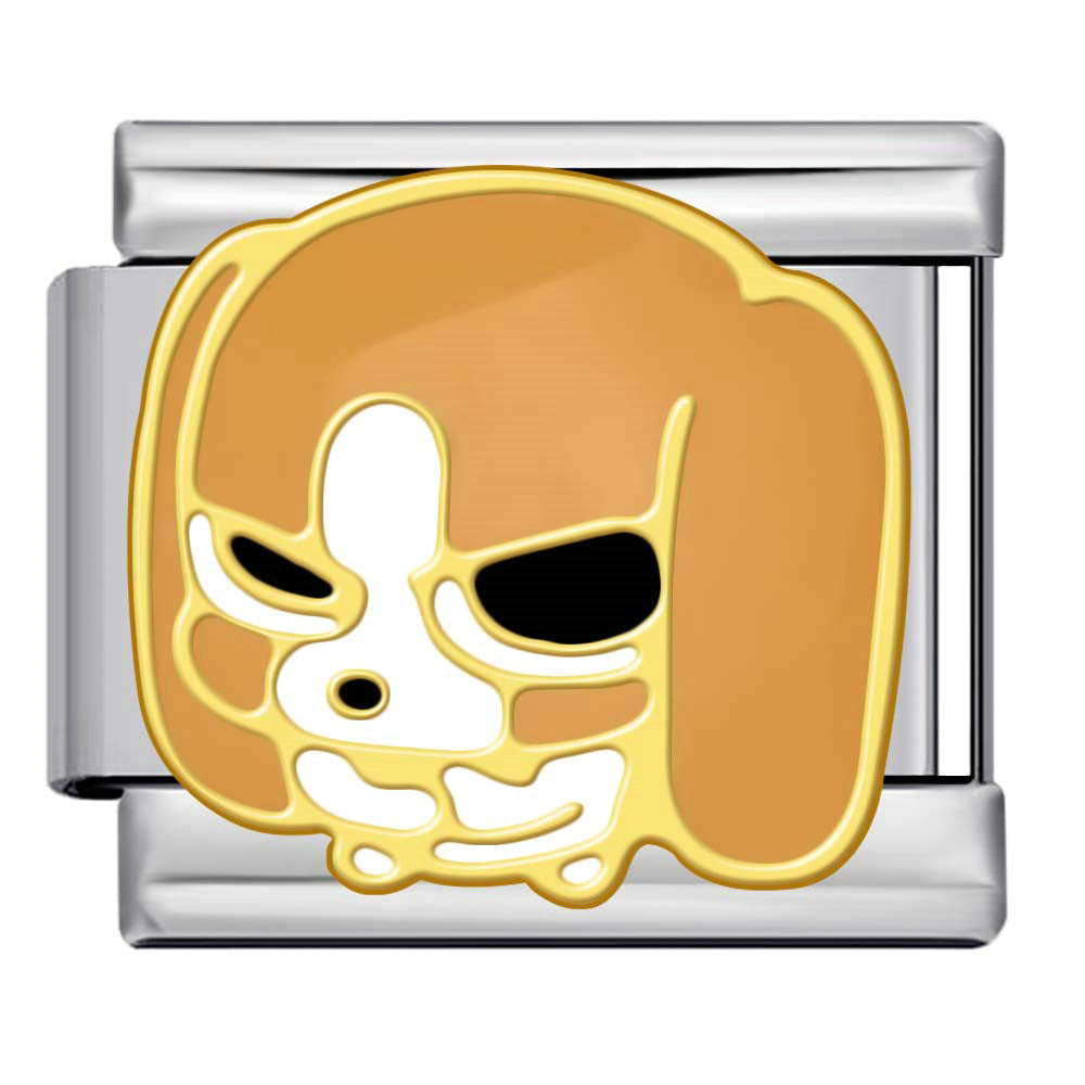 Wholesale 9mm Italian Charm Starter Bracelets DIY Cat and Dog Single Section Creative Stainless Steel Composable Bracelet