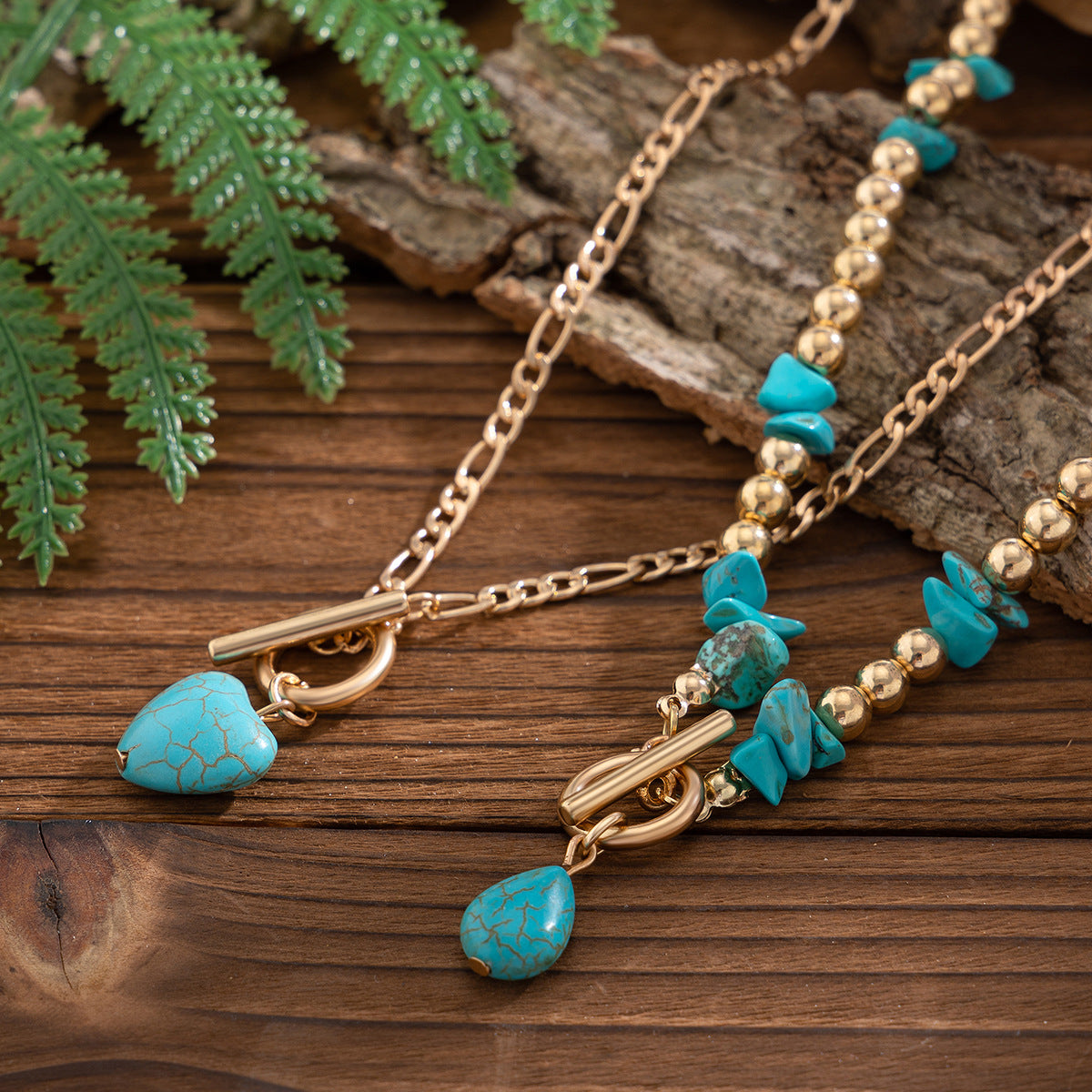 Wholesale Vintage Heart Necklace Pendant Necklace Luxury Necklaces ACC-NE-DN019