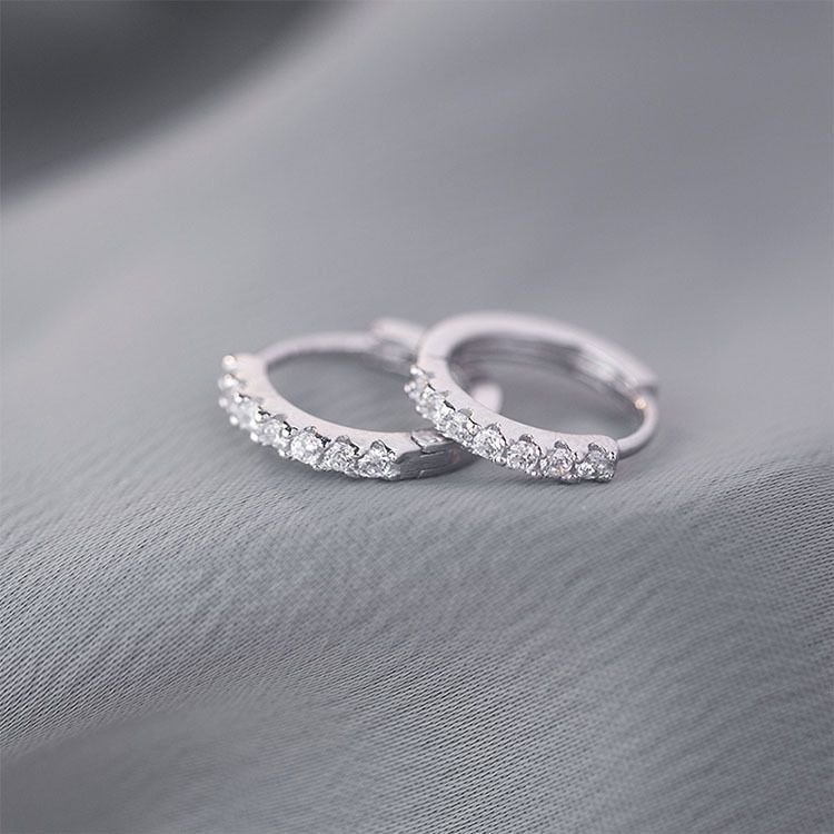 Wholesale S925 silver diamond earrings