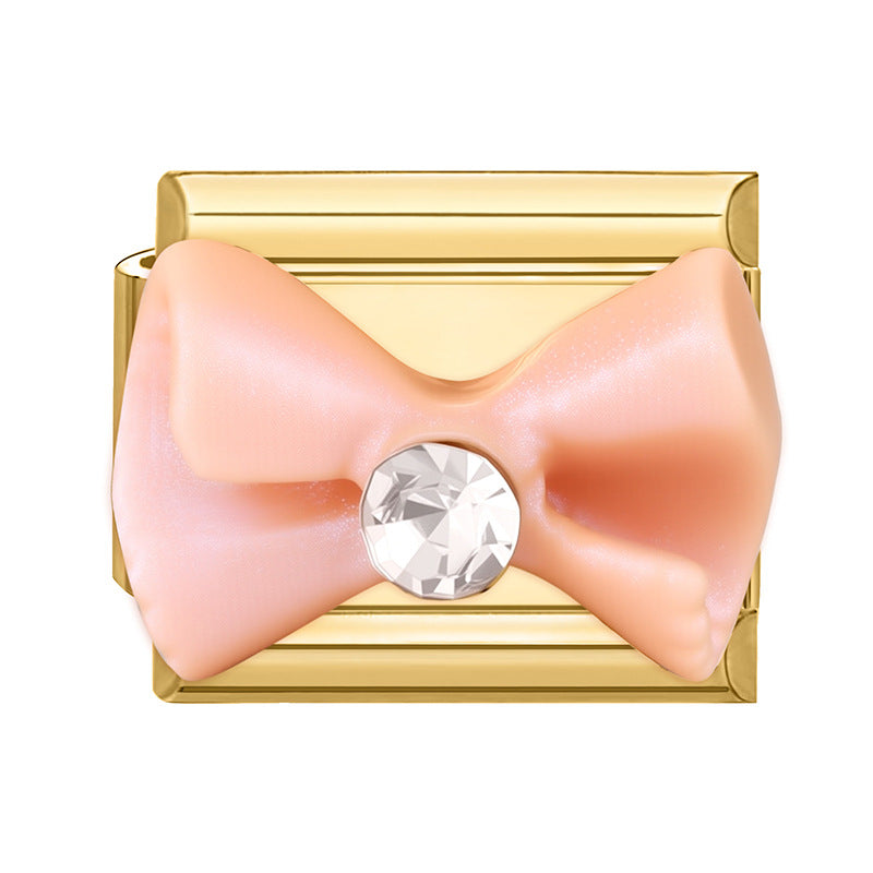 Wholesale Italian Charm Bracelet 9mm DIY Splicing Cute Creative Stainless Steel Composable Bracelet