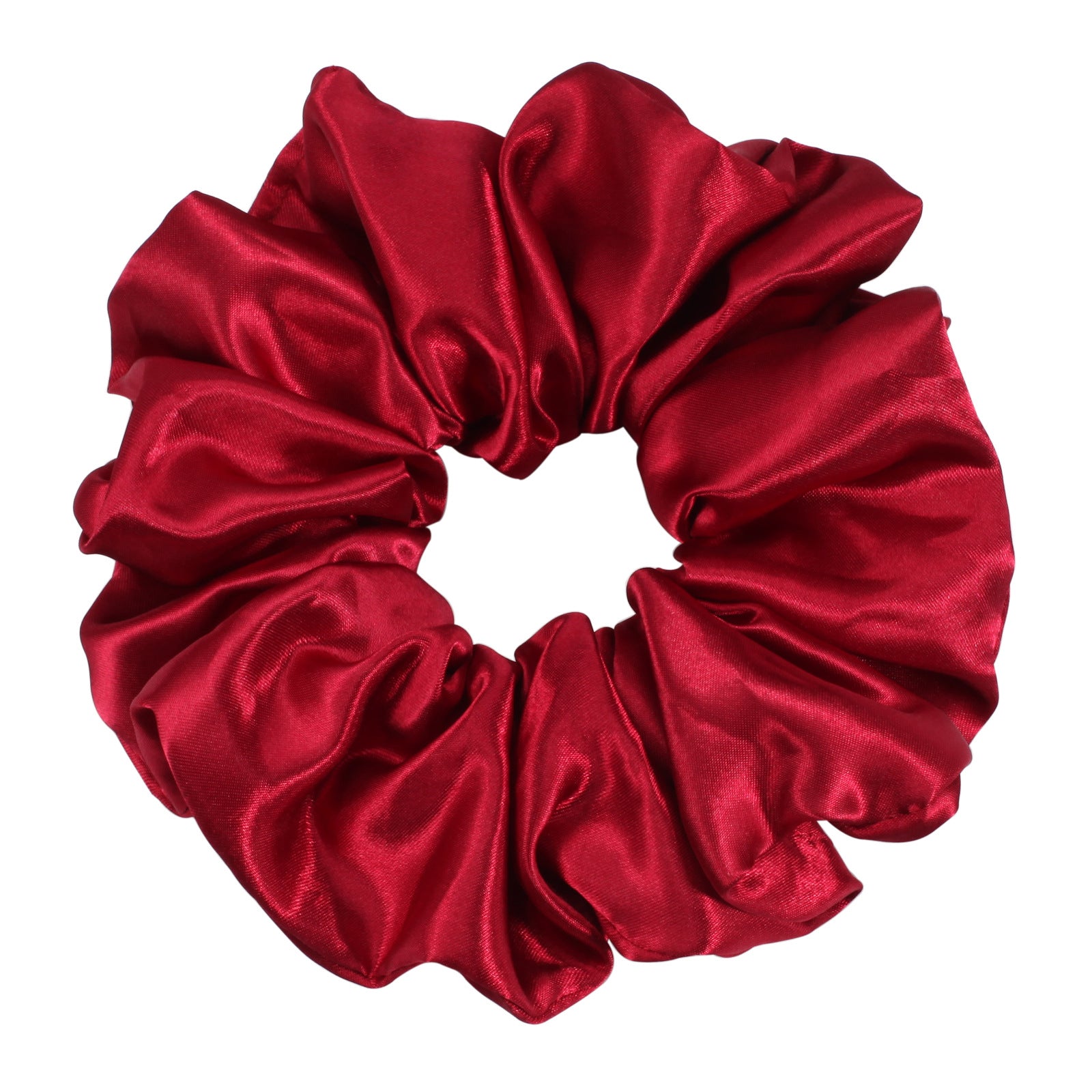 Wholesale Large Satin Hair Band Plain Color Love Lips Large Intestine Hair Band Hair Scrunchies ACC-HS-XinY002