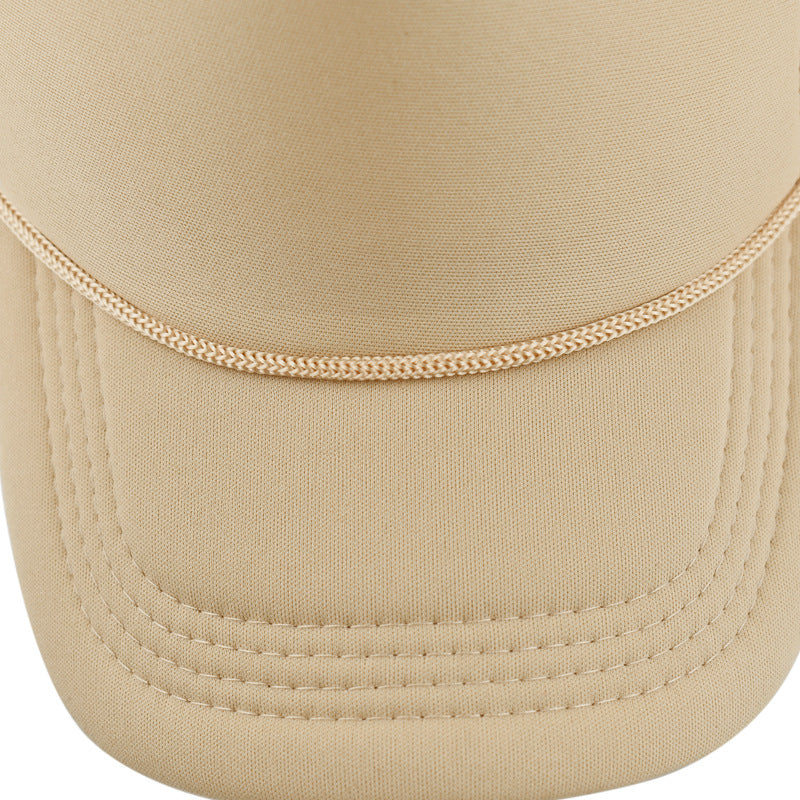 Wholesale Sponge plate printed embroidered rope men' s baseball cap Hat