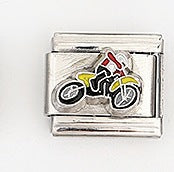 Wholesale 5pcs Italian Charm Bracelet 9mm DIY Splicing Car and Ship Series Stainless Steel Composable Bracelet