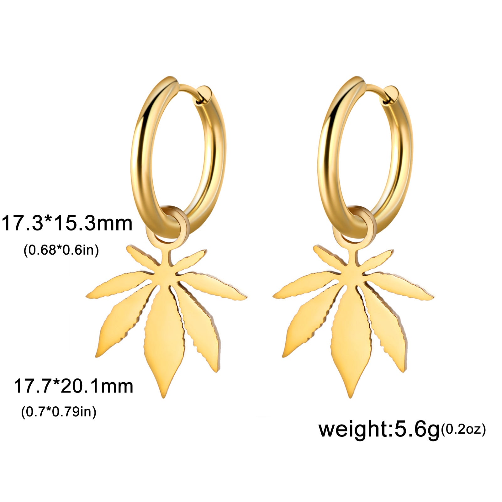 Wholesale Electroplated Stainless Steel Heart-Shaped Earrings Simple Western Style Women Fashion Jewelry Accessory Boutique Resale