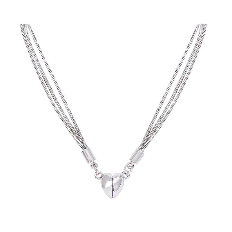 Wholesale Love Magnetic Titanium Steel Necklace