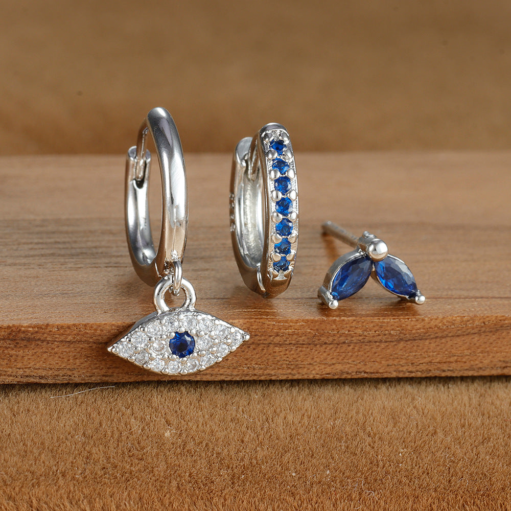 Wholesale Evil Eye Earring Set