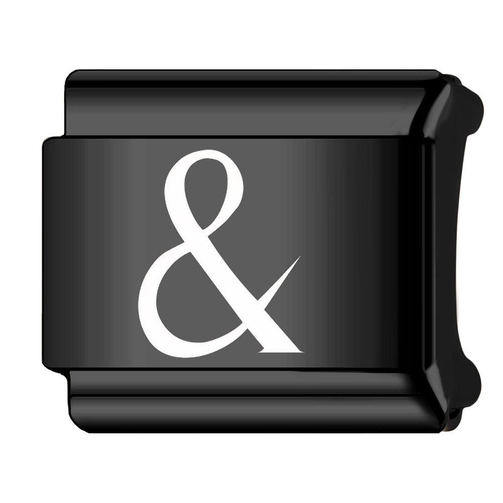 Wholesale Italian Charm Bracelet 9mm DIY Splicing Laser Letters Stainless Steel Composable Bracelet