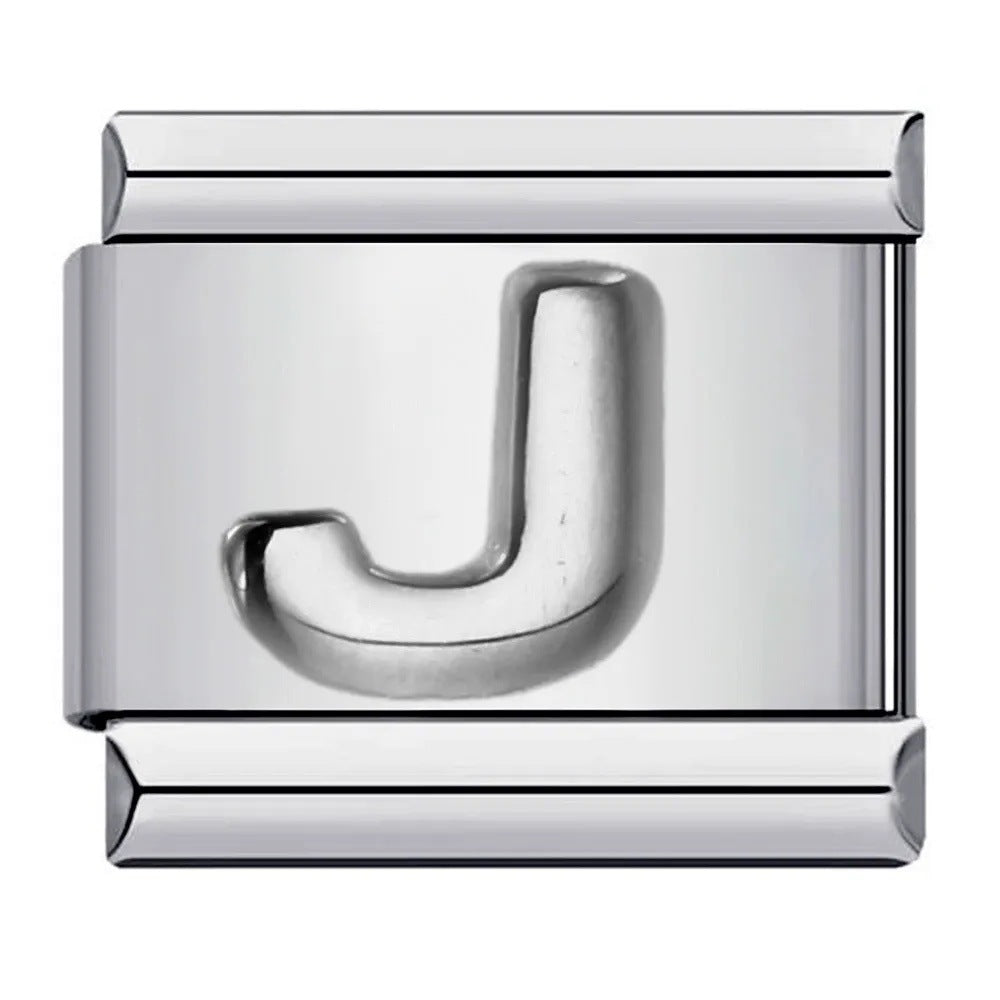 Wholesale Italian Charm Bracelet 9mm DIY punk Creative Stainless Steel Composable Bracelet