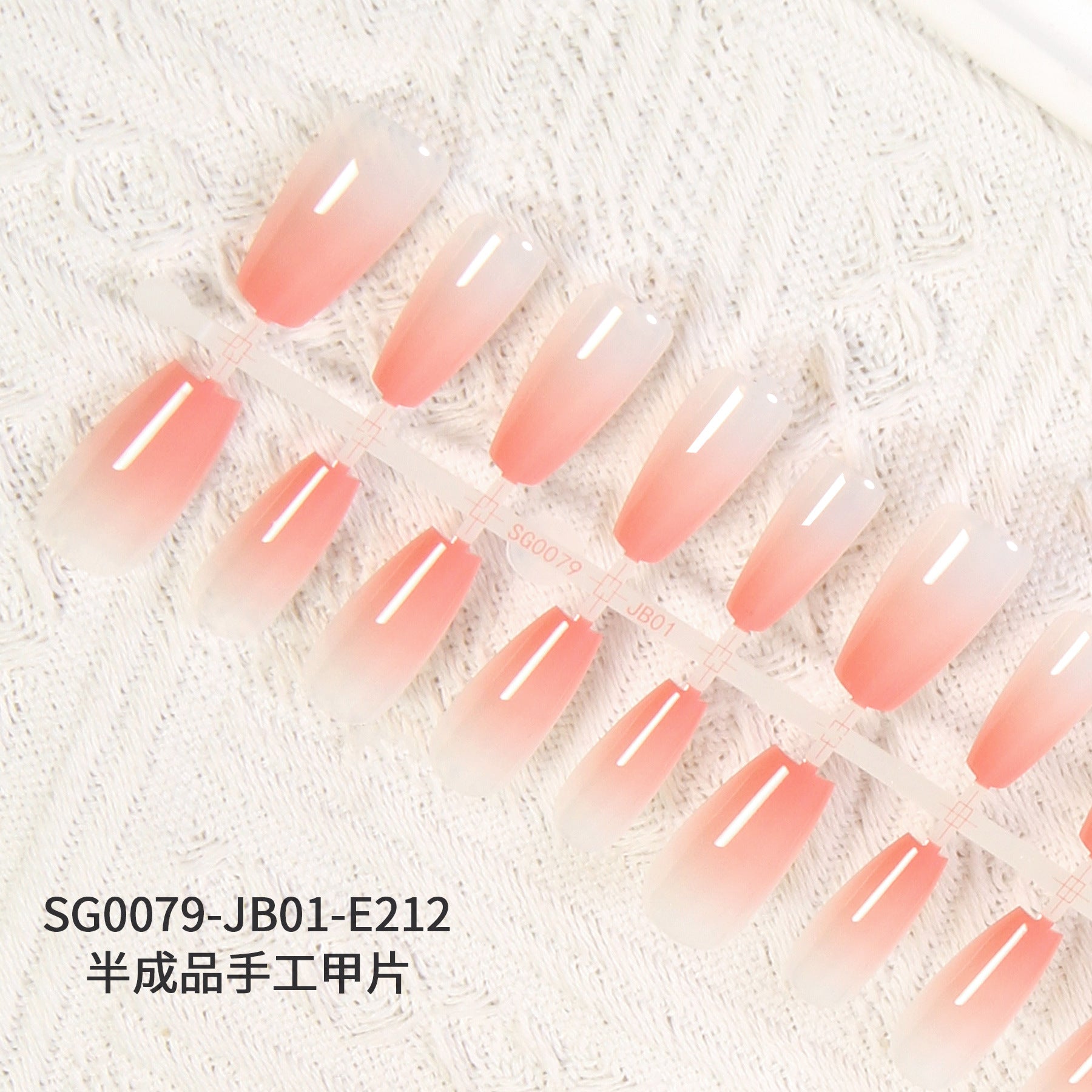 Wholesale of 5PCS Handmade Press on Nails Kits Prefabricated Nail Plates Semi-finished DIY Handmade Nail Plates ACC-NS-XKQ005